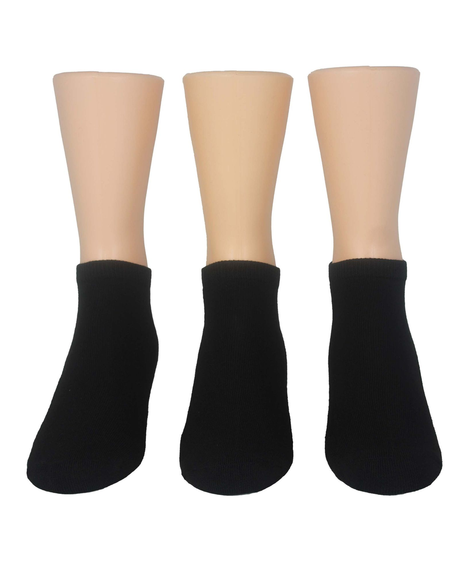 (image for) Excellent Quality 1/2 Cushion Low Cut Socks, 3 Pack